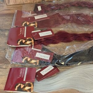 10x Florata Colorful Clip-In Miscellaneous Synthetic Hair Extensions